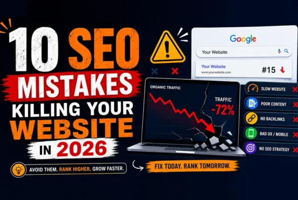 10 SEO Mistakes Killing Your Website in 2026 (And How to Fix Them)