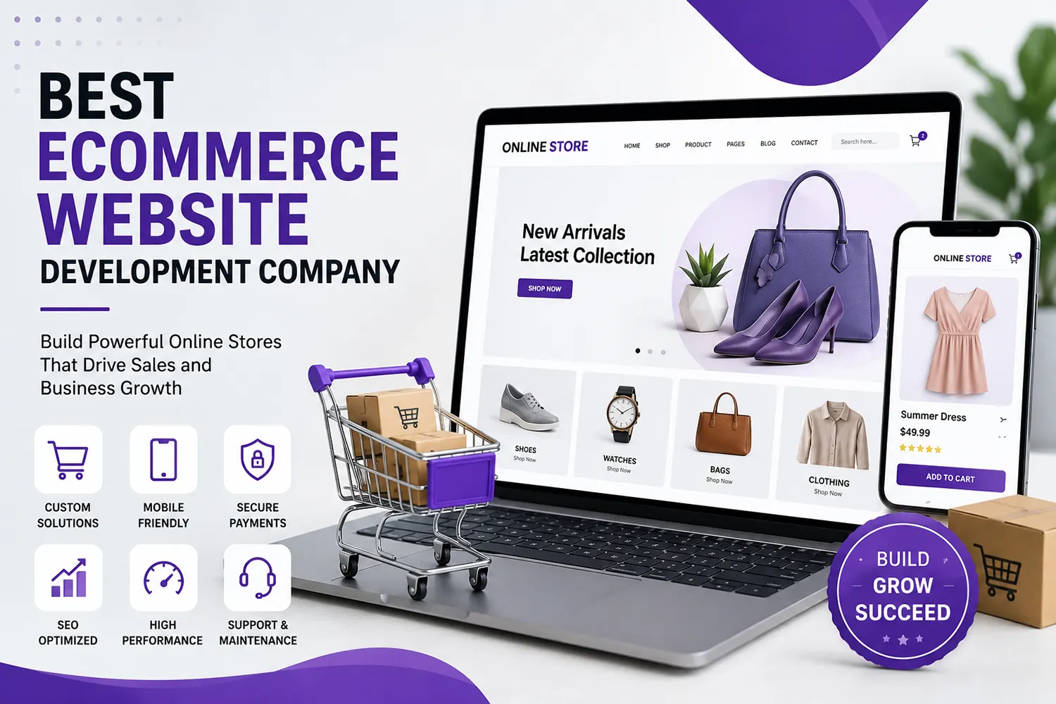 Best Ecommerce Website Development Company for Business Growth