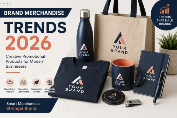 Brand Merchandise Trends 2026 : Creative Ways Businesses Are Building Stronger Connections