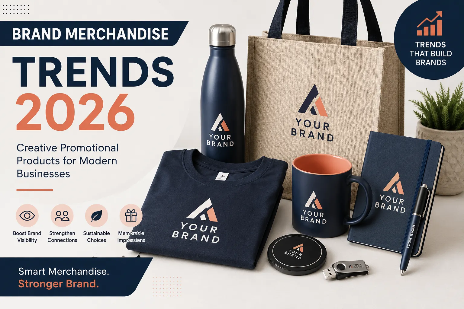 Brand Merchandise Trends 2026 : Creative Ways Businesses Are Building Stronger Connections