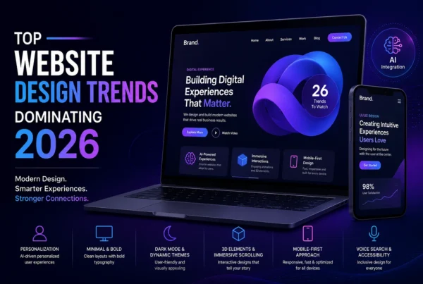 Top Website Design Trends Dominating 2026