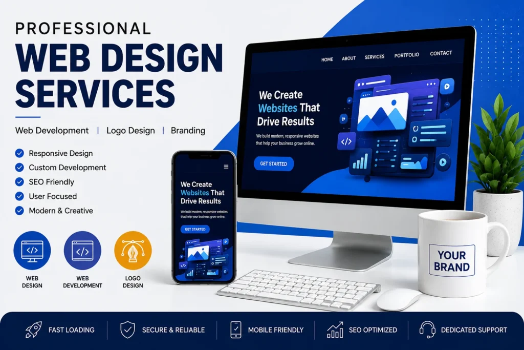 Professional Web Design Services : Build a Strong Digital Presence