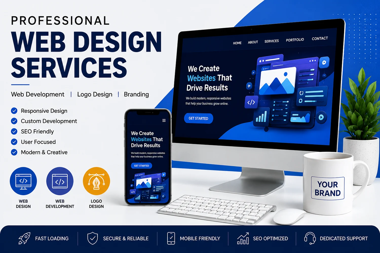 Professional Web Design Services : Build a Strong Digital Presence