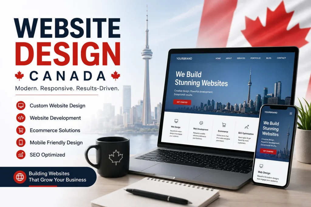 Website Design Canada : Build a Strong Online Presence