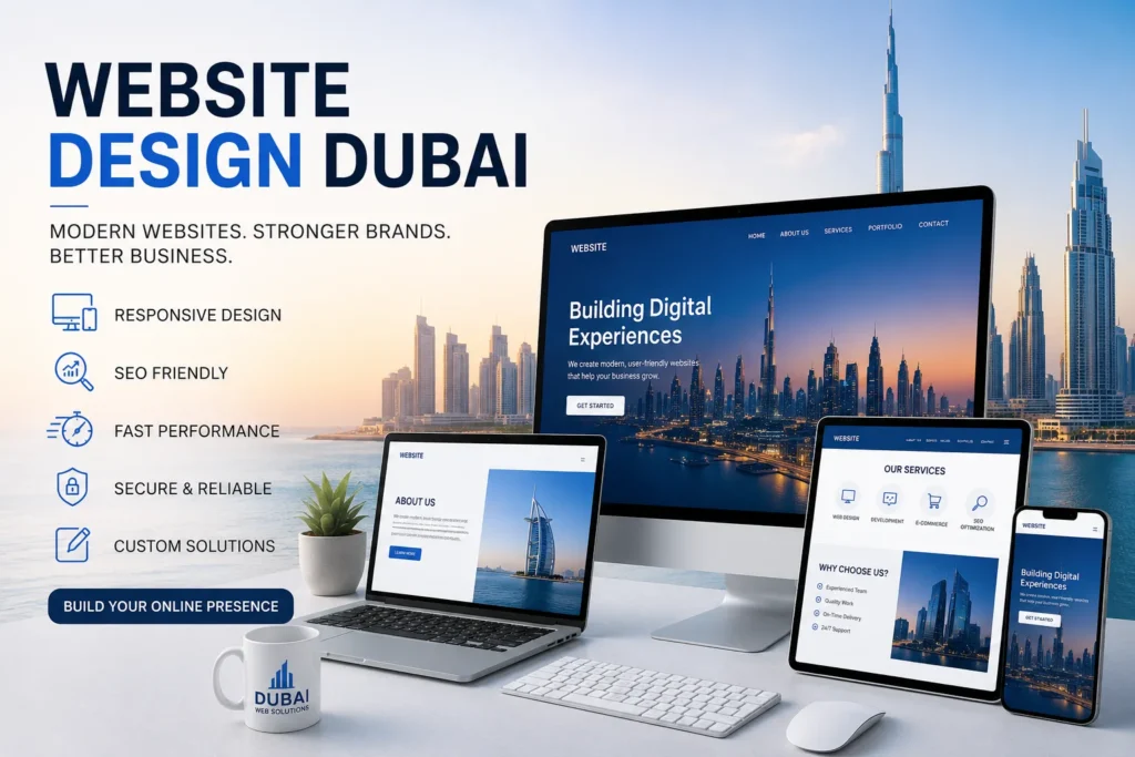 Website Design Dubai : Build a Strong Digital Presence