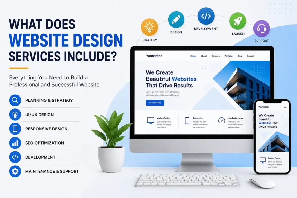What Does Website Design Services Include?