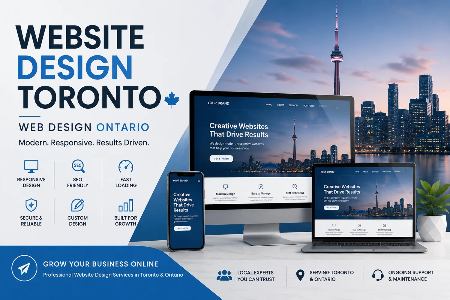 Website Design Toronto : Professional Web Design Ontario Services